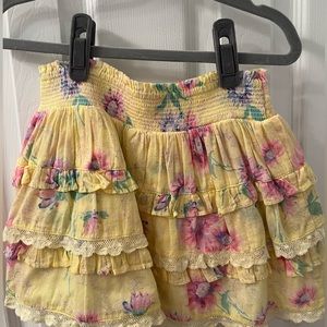 LoveShackFancy size 8-9 skirt